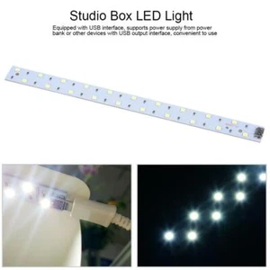 New Mini 6400K USB Powered LED Light for Studio Box Photography Light Tent 20cm - Picture 1 of 10