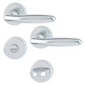 Hoppe WC Zimmertürgarnitur Silber - Bild 1 von 6