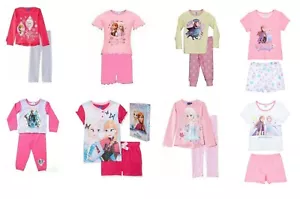 Official Girl's Bing Bunny Frozen Elsa & Anna Pyjamas Sleepsuit or Shorts Set - Picture 1 of 25