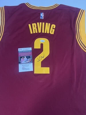 Kyrie Irving Autographed Cleveland Cavaliers signed NBA jersey - JSA COA!  - Image 1 of 3