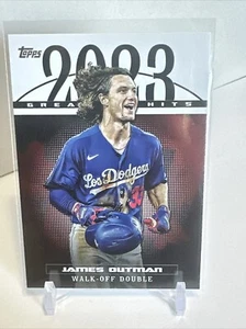 James Outman 2024 Topps Series 1 - 2023 Greatest Hits Los Angeles Dodgers - Picture 1 of 2