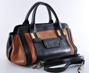 Chloe Handbag Shoulder Bag 2way Leather Women's Used Authentic JE0522028