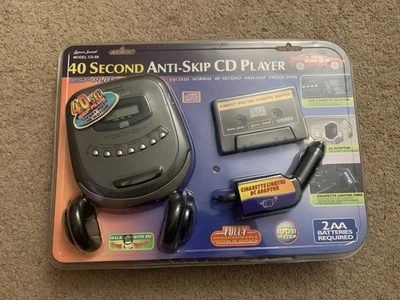 Lenoxx CD-88 Plus 40 Sec Anti-Skip CD Player Car Kit New Sealed 1999 Y2K Retro - Image 1 of 4