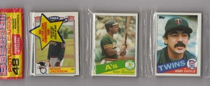 1985 Topps Baseball ... Factory Sealed Rack Pack ... Rickey Henderson, Jackson - Picture 1 of 2