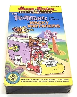 The Flinstones And Friends In Wacky Wayfarers VHS 1990 New Sealed RARE - Image 1 of 4