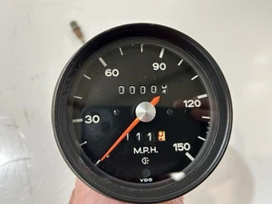 Genuine Porsche 911 Speedometer Mechanical Drive 0 - 150MPH 91164150201 Serviced - Picture 1 of 7