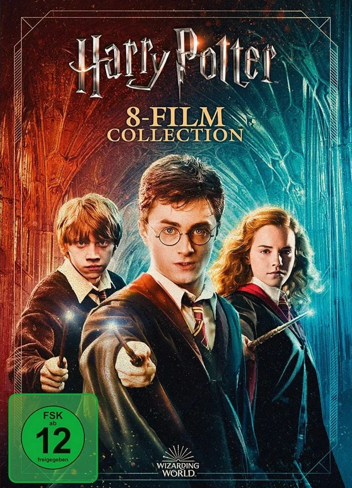 Harry Potter - 8 Filme - Complete Collection # 8-DVD-NEU - Bild 1 von 1