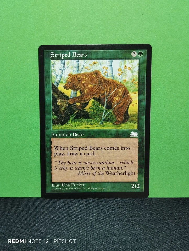 Striped Bears / Getigerte Bären - MTG Magic - Bild 1 von 1