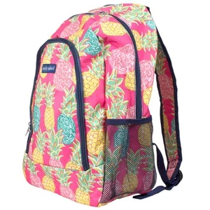 Mochila Simply Southern Piña Bolso para Libros de Viaje Escolar Rosa Coral - Imagen 1 de 7