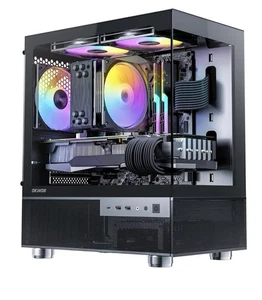 Aqua 3, Micro ATX Case, MATX PC Case with 2 X 120mm ARGB Fan Pre-Instal... - Picture 1 of 10