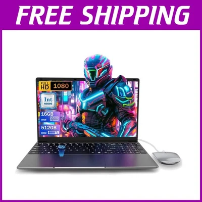 Portable 15.6" Laptop, Fingerprint Reader, WiFi5, BT4.2 - Image 1 of 4