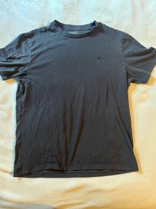 American Eagle Super Soft Black T-Shirt – Classic Crew Neck Tee - Size - M - Picture 1 of 5