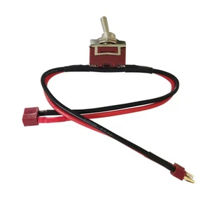 High Load Ttype Switch with XT90 for Reliable Power Supply in RC Models - Afbeelding 1 van 12