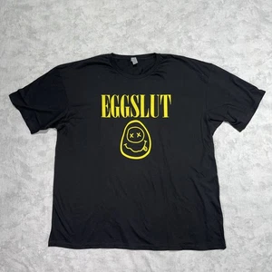 Camiseta Eggslut Unisex 2XL Negra Gráfica Camiseta Ropa de Calle Informal - Imagen 1 de 8