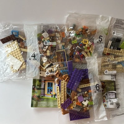 未开封包乐高朋友米娅的房子 41369 - 包 4、5、6 + 小册子 - 无盒 — 第 1/4 张图片