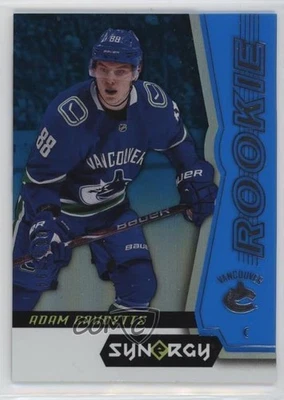 2018-19 Upper Deck Synergy Rookies Blue /799 Tier 1 Adam Gaudette #51 Rookie RC - Image 1 of 2