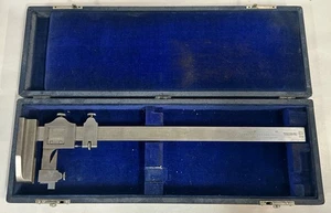 Vintage Brown & Sharpe No. 585 Maschinist Werkzeugmacher Höhenmessgerät mit Koffer (A15) - Bild 1 von 16