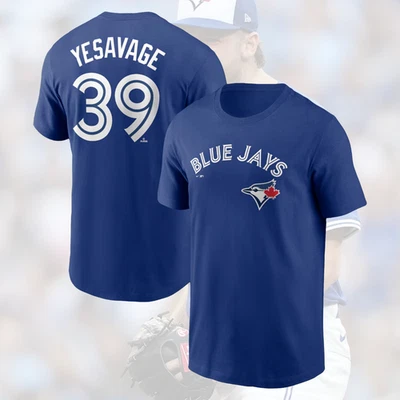 HOT SALE ! Trey Yesavage #39 Toronto Blue Jays Name & Number S-5XL for fan - Image 1 of 4