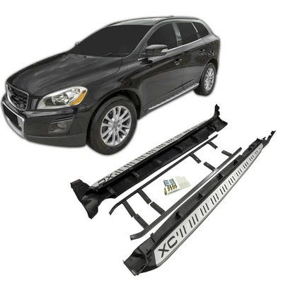Trittbretter Schweller Für Volvo XC60 2010-2014 Set Aluminium - Bild 1 von 4
