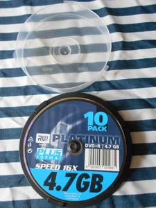 10 PLATINUM DVD+R - 4,7 GB - RW - SPEED 16x - PLUS FORMAT - Bild 1 von 1