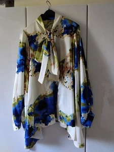 Made in Italy Bluse/Tunika Weiß, Größe Übergröße - Bild 1 von 2