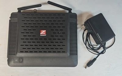 Zoom Model 5352 DOCSIS 3.0 Cable Modem / Router w/ Wireless N Series - Image 1 of 4