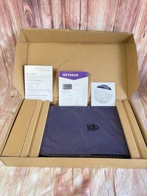 •NEW• NETGEAR  FS728TP -100NAS  24FE+4GE POE Smart Switch - Image 1 of 4