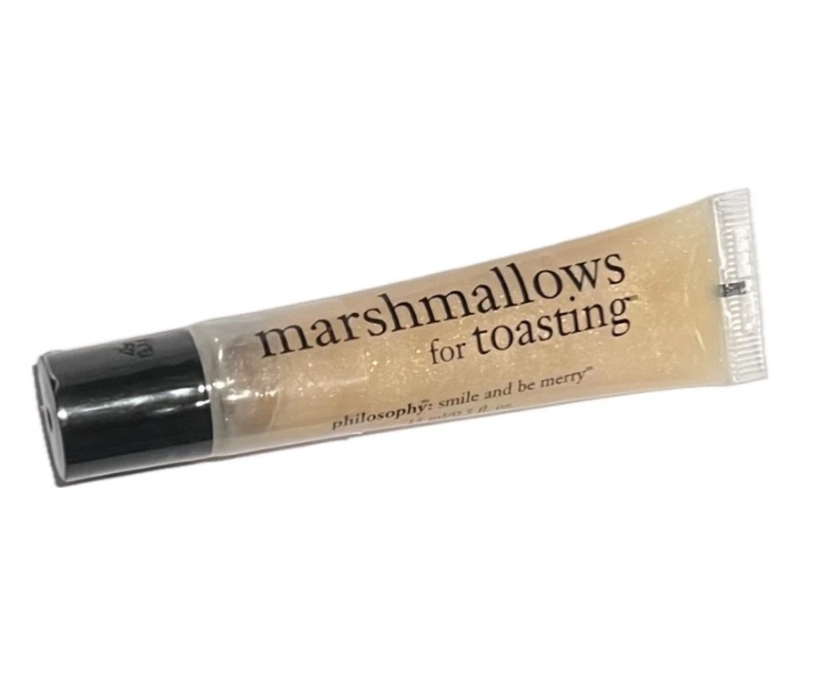 Philosophy Marshmallows For Toasting Lip Shine Gloss .5oz New - Image 1 of 1