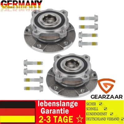 2x RADNABE RADLAGERSATZ RADLAGER SATZ ABS-RING VORNE FÜR BMW 5-ER E60 E61