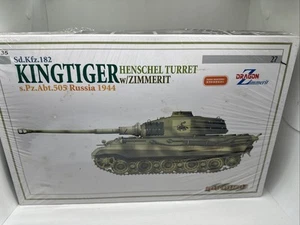 Dragon Sd.Kfz.182 Kingtiger Henschel Turret Zimmerit Model Cyber-Hobby 1:35 6400 - Picture 1 of 16