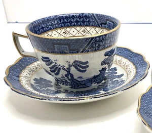 Real Old Willow English Tea Cup And Saucer A 8025 - Bild 1 von 9