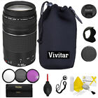 Canon EF 75-300mm f/4.0-5.6 III Lens + NEOPRENE CASE+ GIFTS FOR CANON T3 T5 T3I