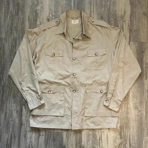 Chaqueta Safari Vintage Años 60 Abercrombie & Fitch Talla 48L - Imagen 1 de 5