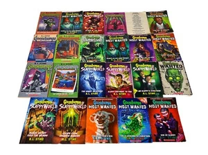 Lot of 19 VTG 90s RL Stine Goosebumps Paperback Books Scholastic Apple Fiction - Picture 1 of 10