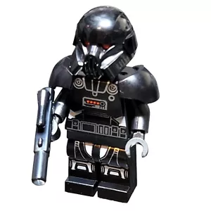 LEGO® Star Wars Dark Trooper minifigure autentica con Blaster 75315 75324 Nuovo - Foto 1 di 2