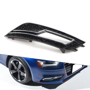 Front Bumper Lower Grille Fog Light Cover Right Side For Audi A4 2013-2016 - Picture 1 of 9