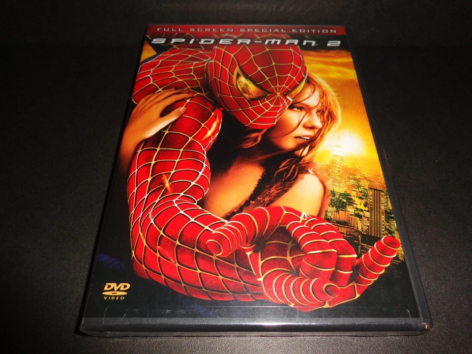2004 Spider-man 2 DVD Movie Full Screen Edition