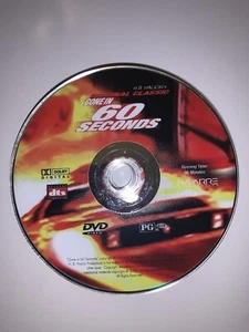 Gone in 60 Seconds (DVD, 2000) DISC ONLY B18 - Picture 1 of 1