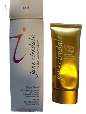 Jane Iredale Glow Time Cobertura Completa Mineral BB Cream BB12 SPF 17 1.7 oz. Foto 1 de 4