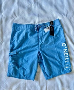 O'neill Men's Santa Cruz Solid 2.0 Swim Shorts Blu2 Sz 36 New! Free Shipping! - Picture 1 of 2
