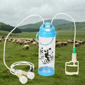 3L Manual Milking Machine Sheep Goat Milker Portable Vacuum Pump Farm Home Milk - Picture 1 of 12