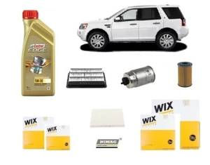 Kit Filtri Tagliando + Olio per Hyundai Santa Fe' II 2.2 CRDi 4x4 114 Kw 155 Hp - Imagen 1 de 11