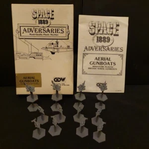 GDW Space 1889 Aerial Gunboats Open Box Miniatures Figure Battlefleet 1989 D&D - Picture 1 of 16
