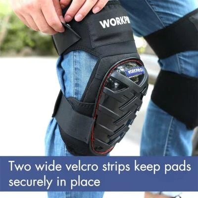 WORKPRO Gel Knee Pads with Anti-Slip Straps Professional Knee pads for Work USA - Image 1 of 4