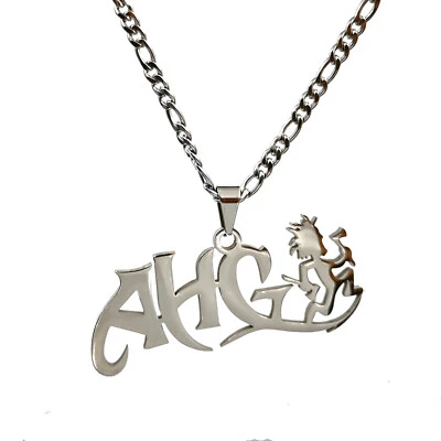 Мужской панк AHG Juggalo Hatchetman ожерелье кулон из нержавеющей стали NK цепочка 24'' - Изображение 1 из 4