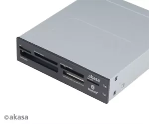 Akasa AK-ICR-11 interner Kartenleser mit sechs Steckplätzen und Bluetooth - Bild 1 von 1