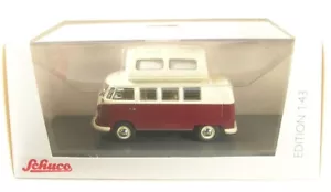 VW T1b Camper (Rojo / Beige) 1:43 Schuco - Imagen 1 de 1