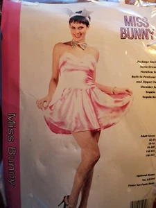 Women's Sexy Bunny Halloween Costume Size 2-4 - Picture 1 of 4