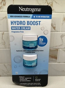Neutrogena Hydro Boost Water cream fragrance Free 1.7 Fl Oz Each X 2 Pack - Picture 1 of 3