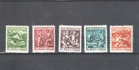 AUSTRIA 1924 MLH - 10173 Cover